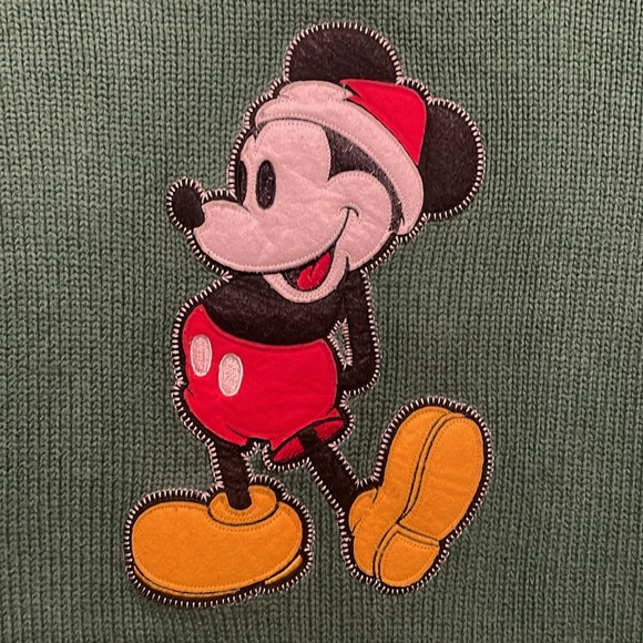 Oversized Mickey Mouse Christmas Sweater - Picture 3 of 4
